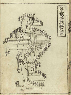 antico libro di Medicina Tradizionale Cinese
